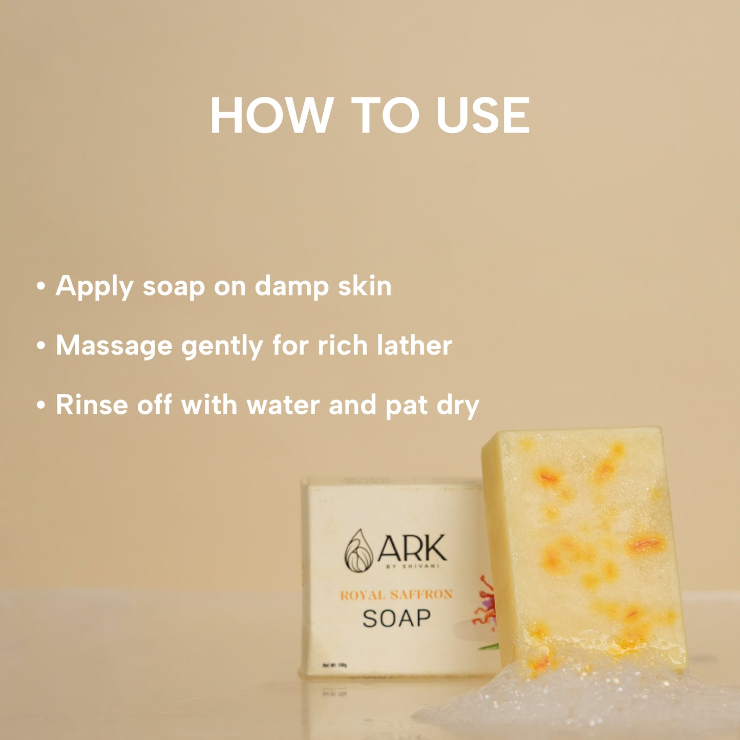 Collagen Boosting Saffron Soap Bar